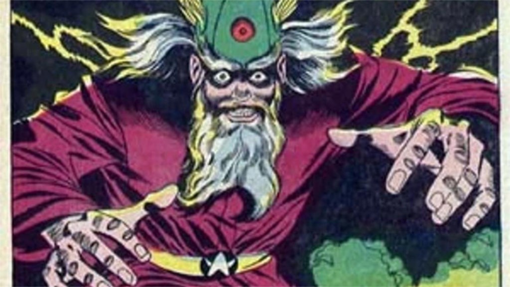 Mordru looking menacing and insane