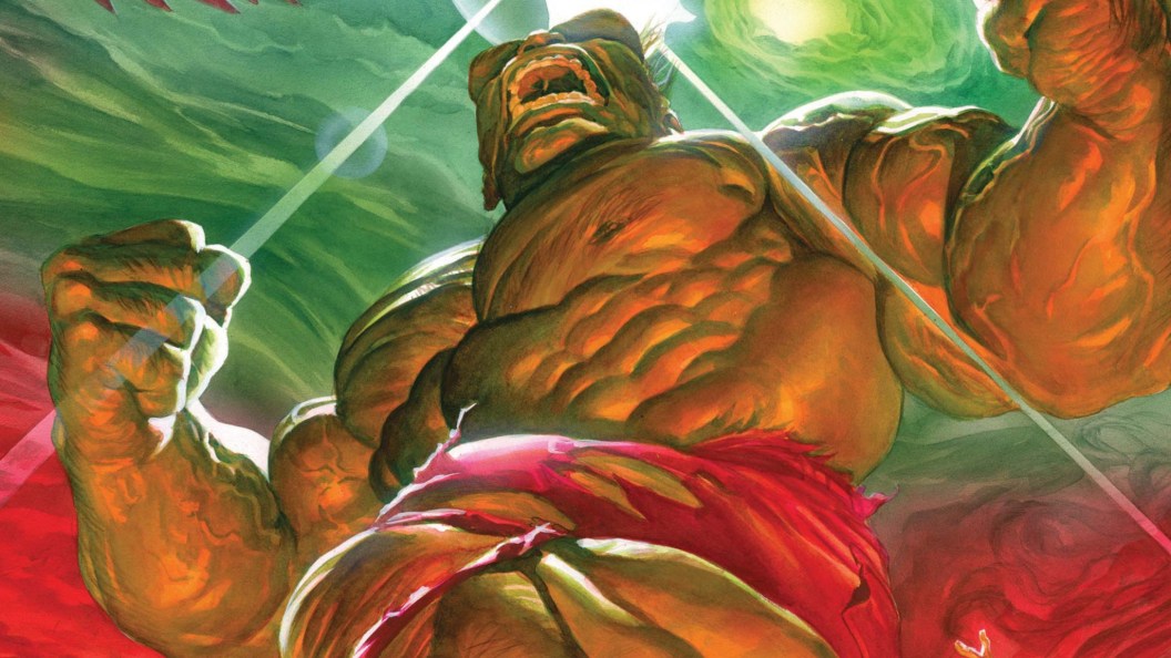 The Immortal Hulk roaring