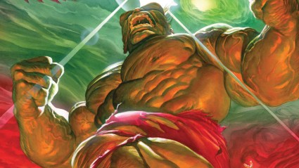 The Immortal Hulk roaring