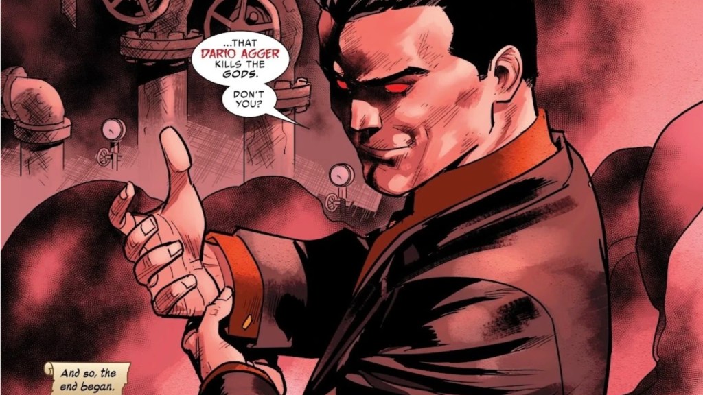 Dario Agger after his resurrection into his human form