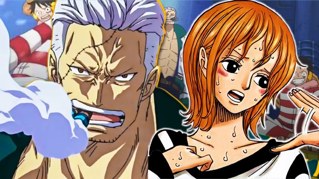 Nami and Smoke from one piece's anime (1)