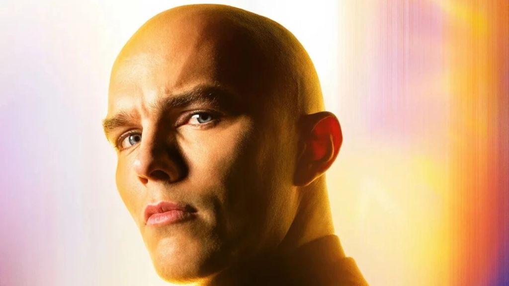 Nicholas Hoult as Lex Luthor in the poster for Superman 2025