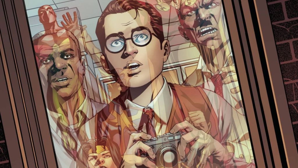 Peter Parker at the Daily Bugle in Marvel Comics