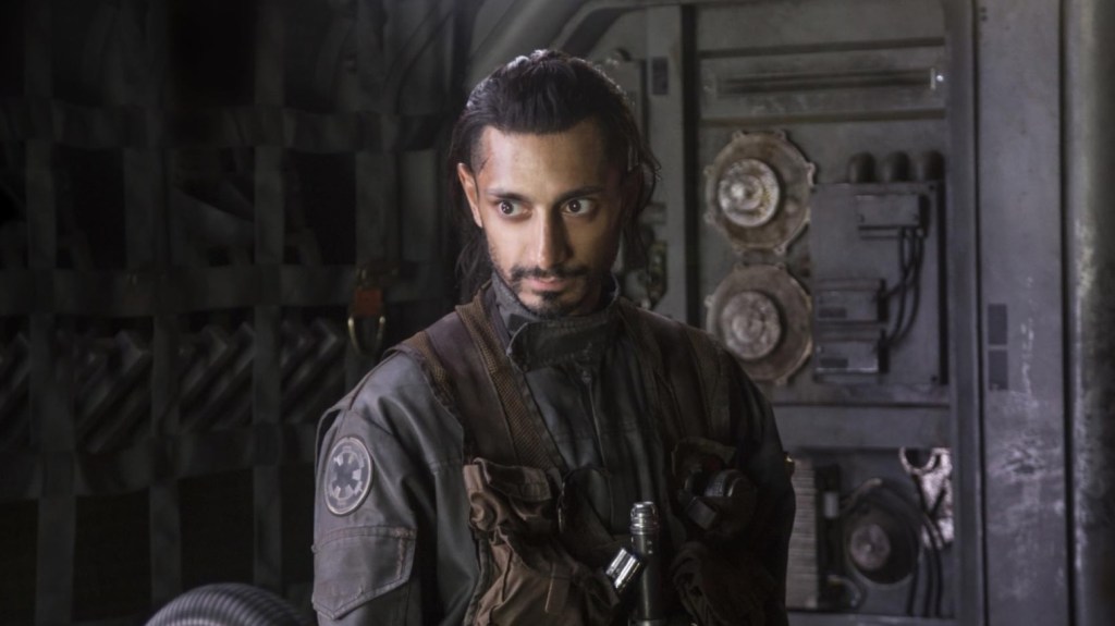 Riz Ahmed as Bodhi Rook in Star Wars Rogue One