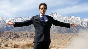 Robert Downey Jr as Tony Stark in Iron Man 1