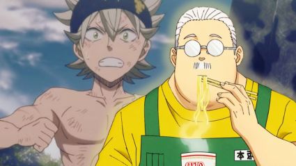 Sakamoto and Asta together in a custom image