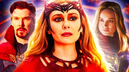 Scarlet Witch, Doctor Strange, and Captain Marvel in the MCU