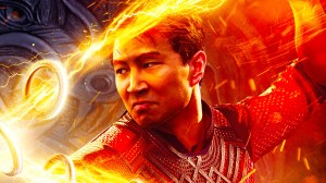 Shang-Chi using the ten rings in a poster for Shang-Chi and the Legend of the Ten Rings