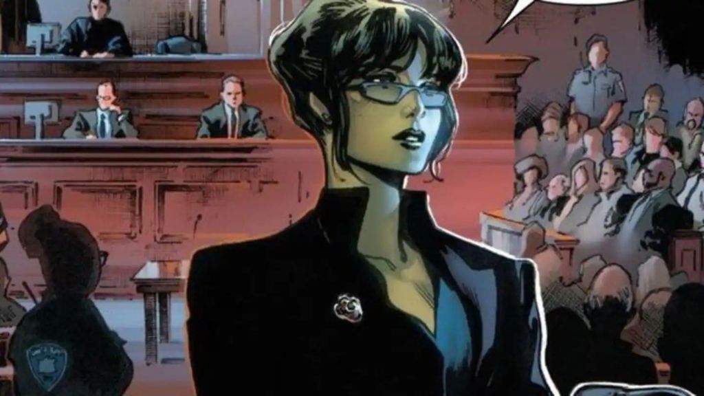 She-Hulk as an attorney in Marvel Comics