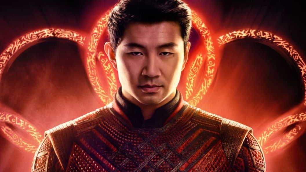 Simu Liu in the poster for Shang-Chi and the Legend of the Ten Rings