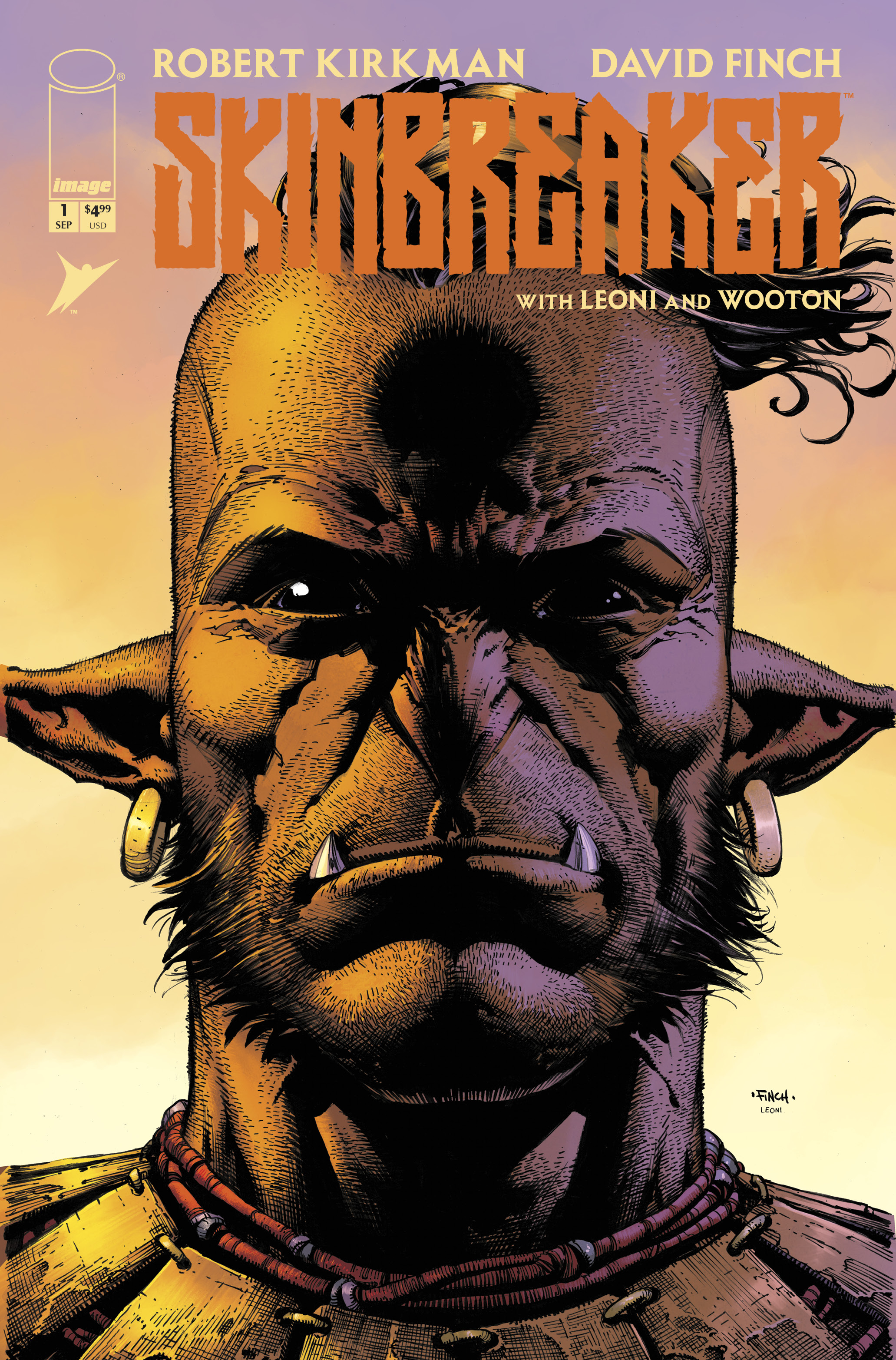 Cover B (Portrait Variant) by David Finch