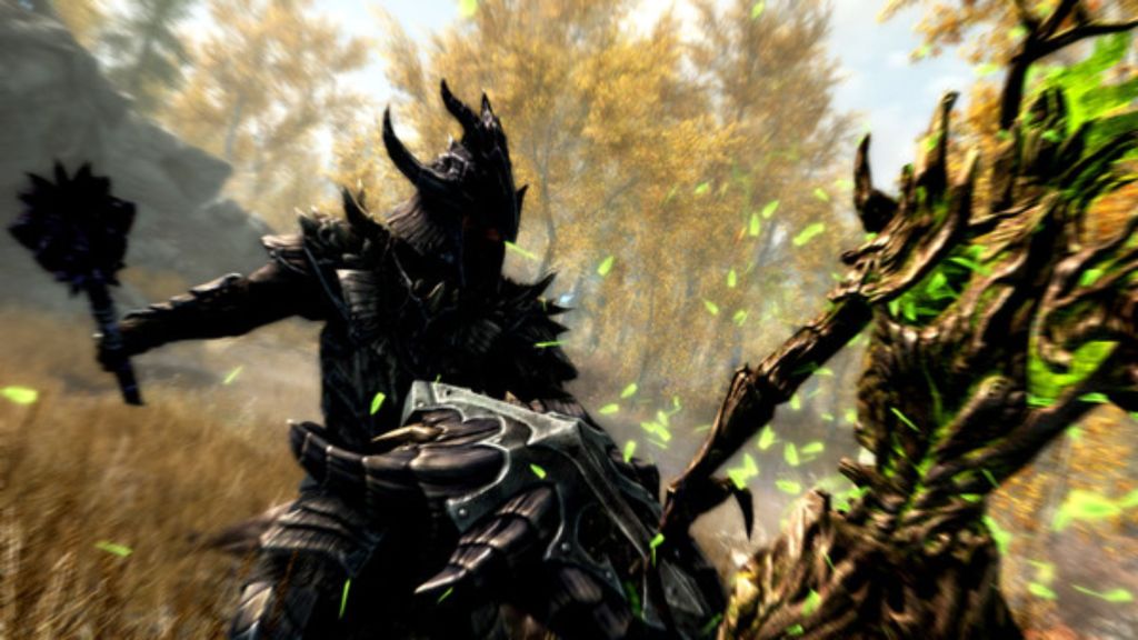 Skyrim Spriggan Fight
