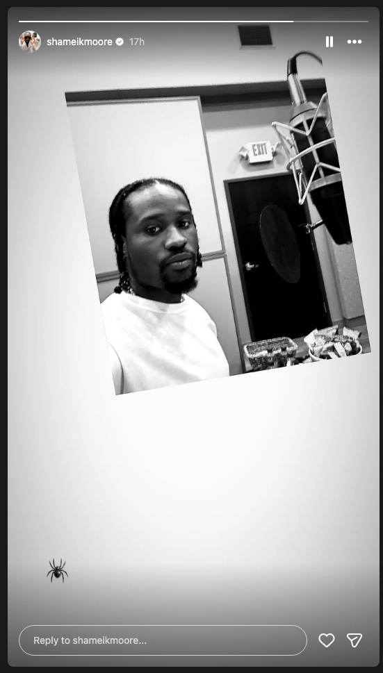 Spider Man Beyond the Spider Verse Shameik Moore recording booth