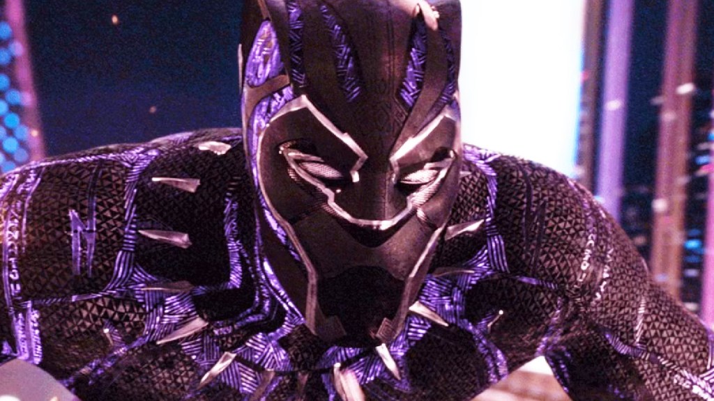 T'Challa in Korea in Black Panther