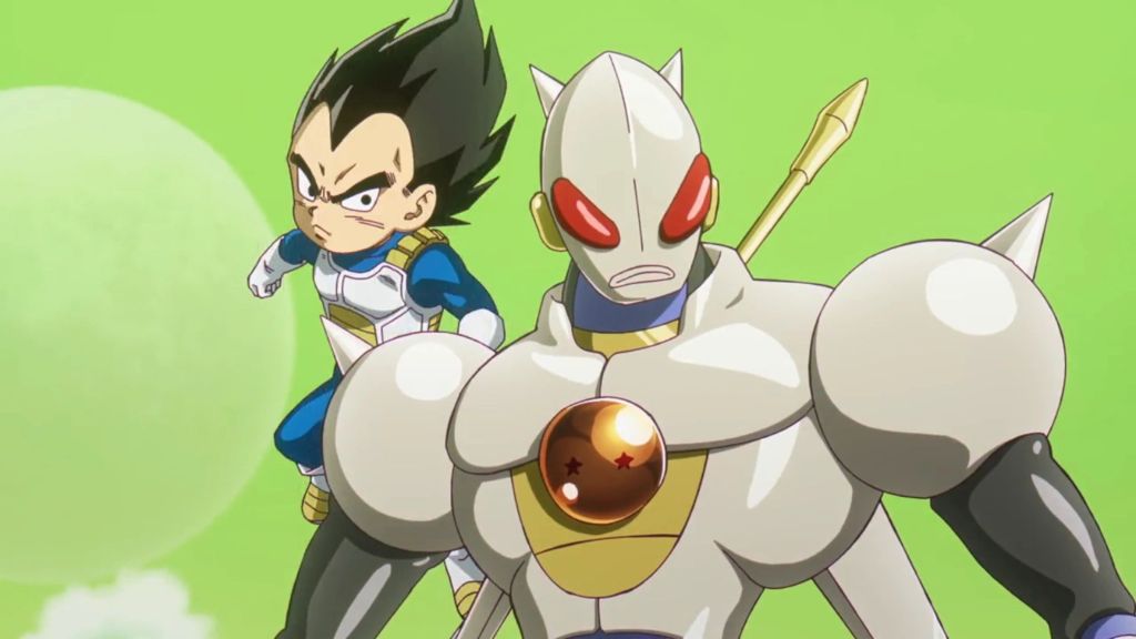 Tamagami number 2 vs Vegeta