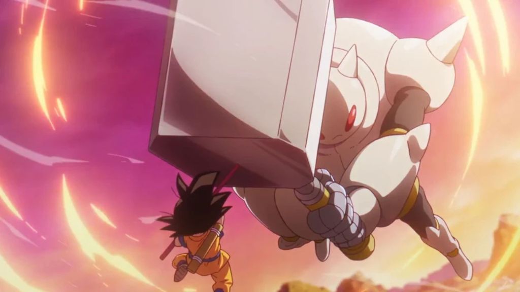 Tamagami Number Three vs Goku