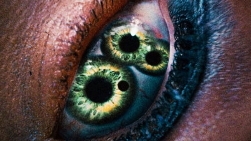 The Substance movie poster close up