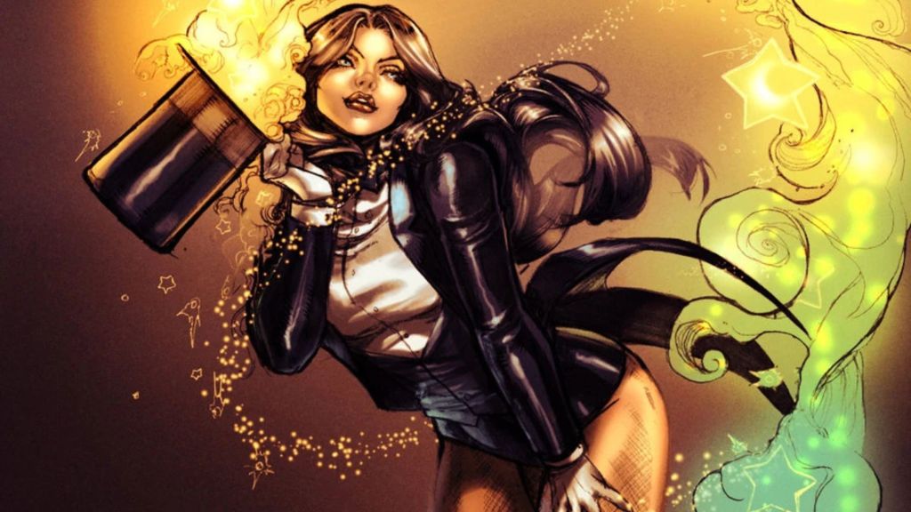 Zatanna as a magician in DC Comics