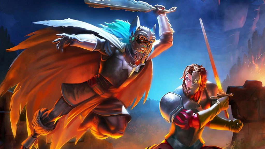 Aztec Batman swinging his weapon.