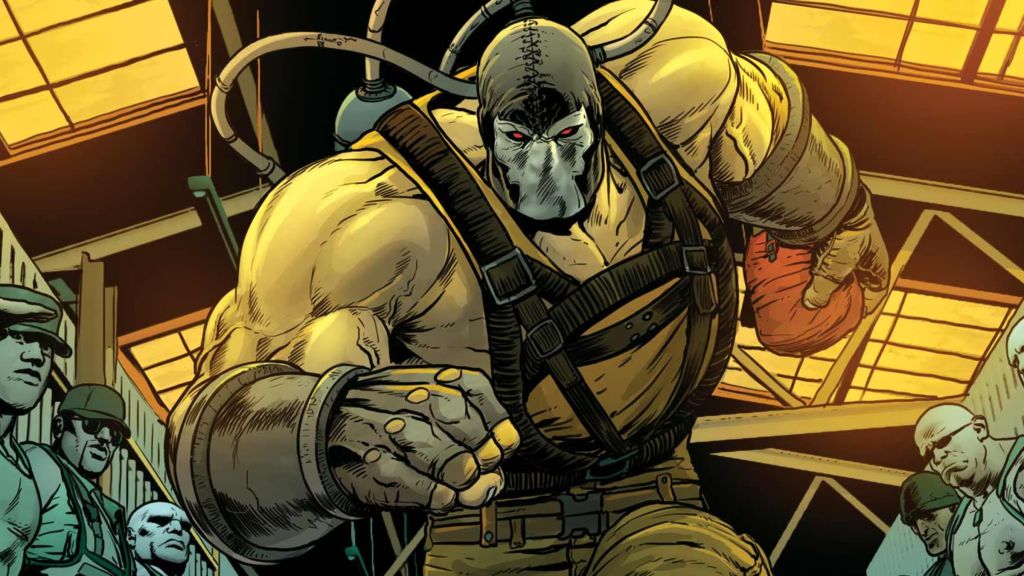 Bane running in DC Comics.