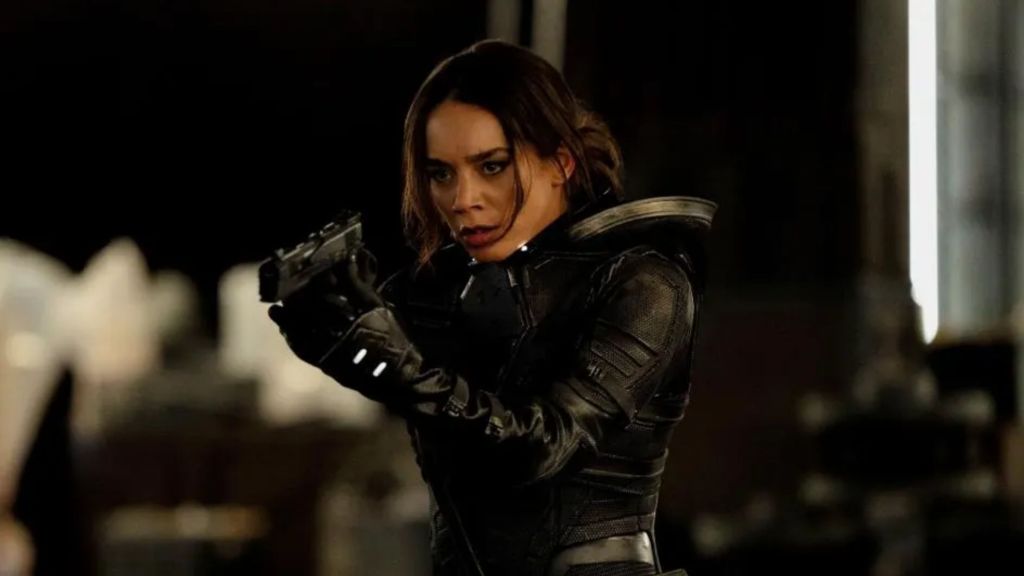 Ghost holding a gun in Thunderbolts*.