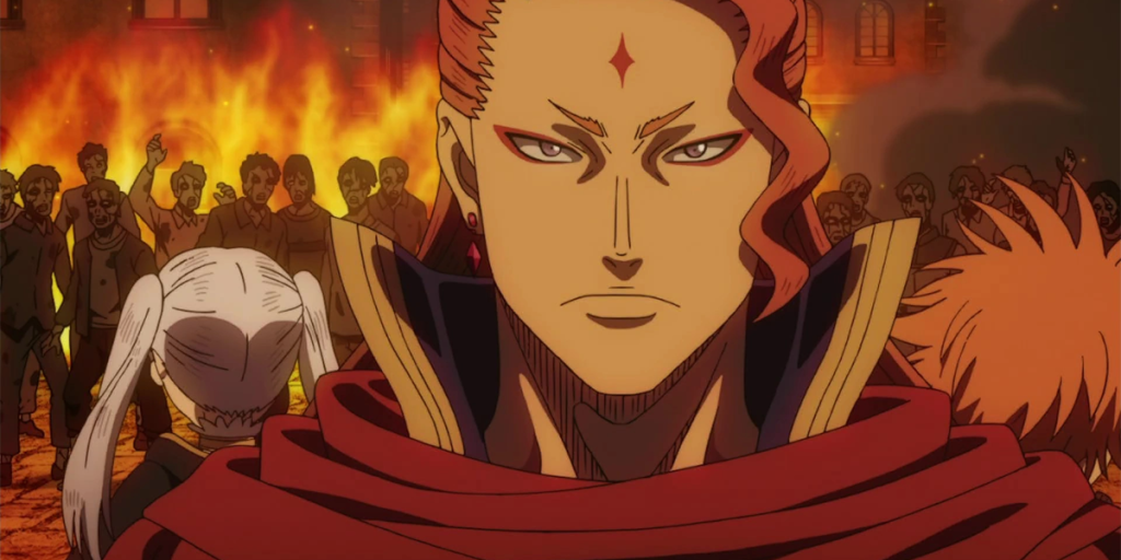 Fuegoleon Vermillion Black Clover most powerful Clover Kingdom Magic Knights