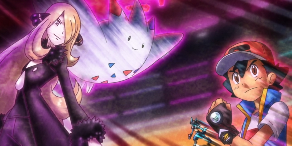 Ash vs Cynthia