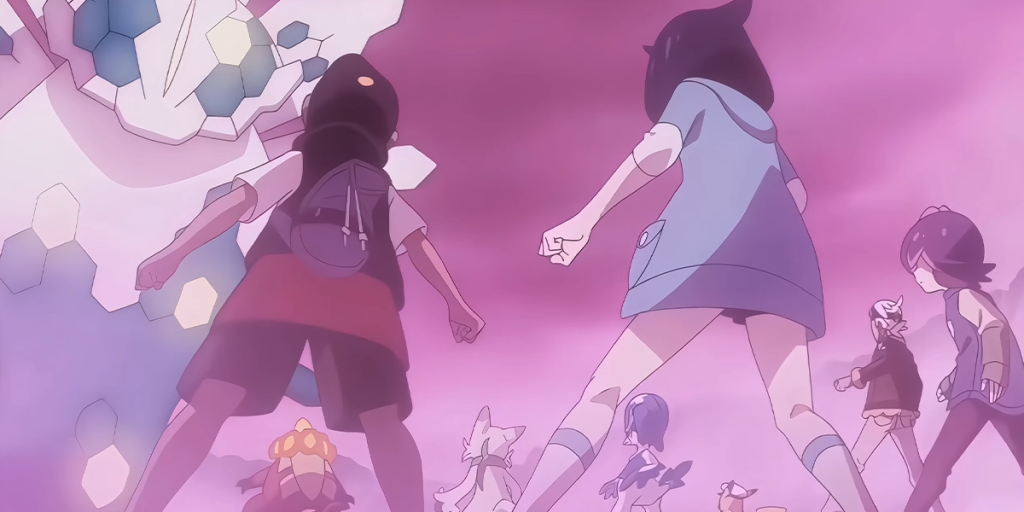 Liko Roy Dot and Friede and shiny zygarde