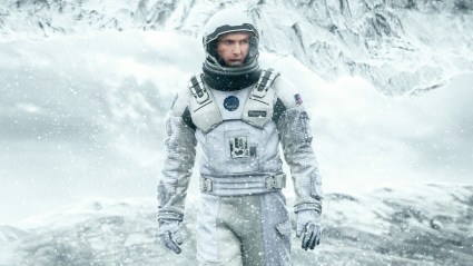 Promotional image from Interstellar