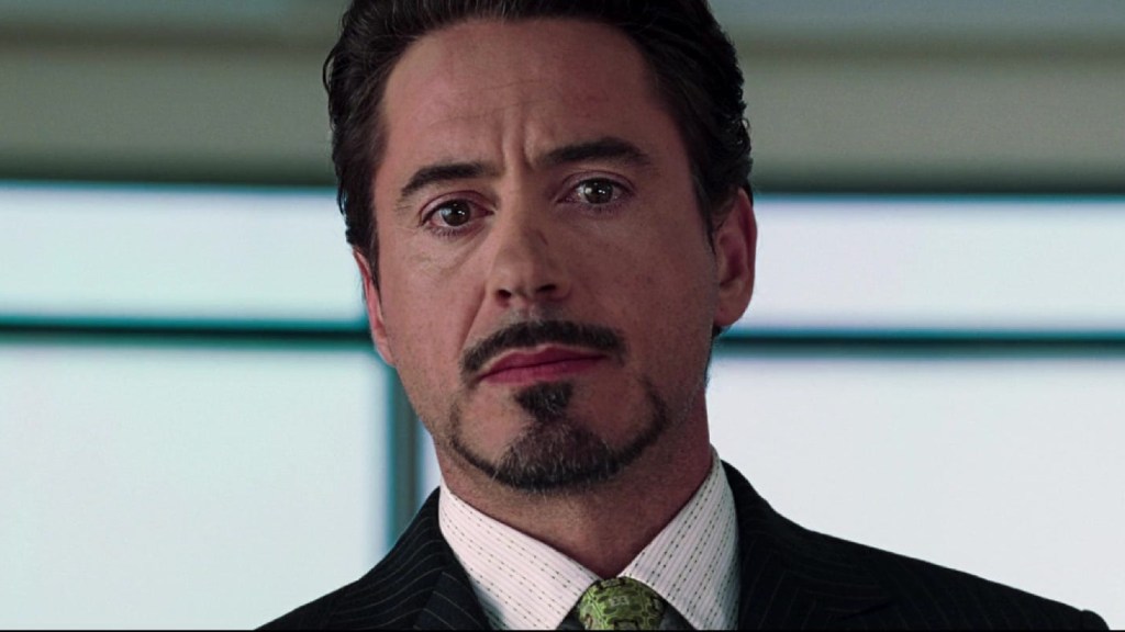 Robert Downey Jr as Tony Stark in Iron Man