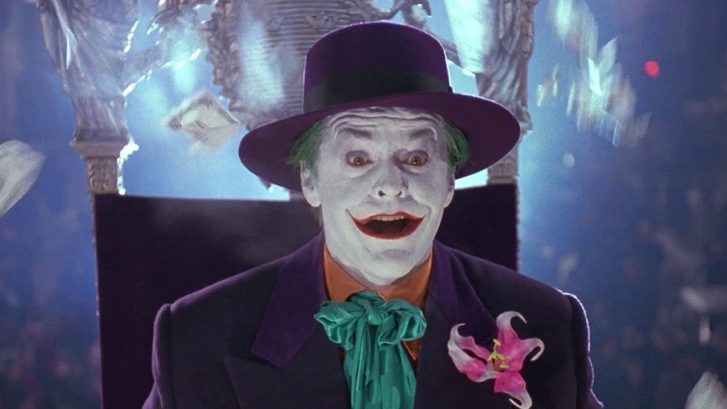 Jack Nicholson as the Joker in Batman (1989)