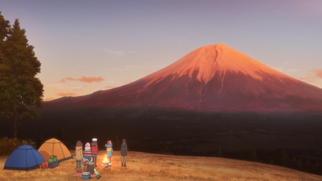 Laid-Back Camp anime