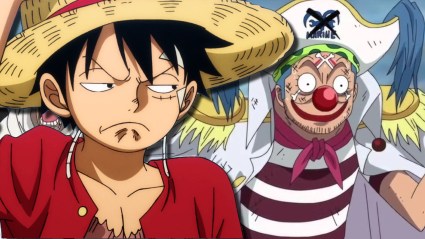 One Piece Luffy with Buggy