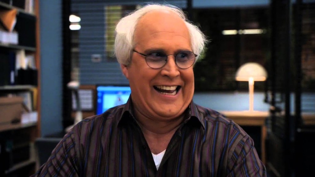 Chevy Chase as Pierce Hawthorne in Community