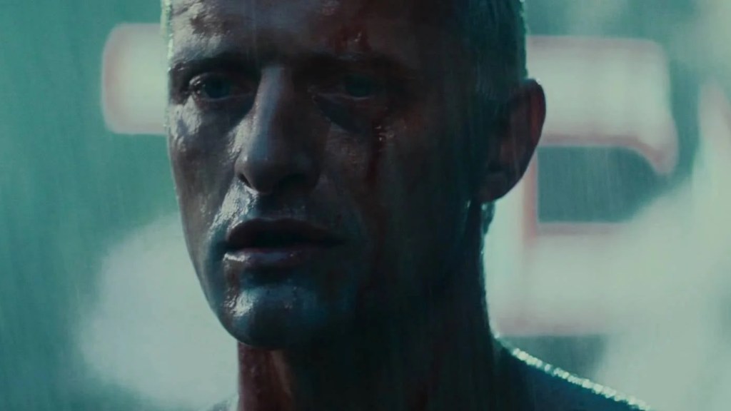 Rutger Hauer as Roy Batty in Blade Runner