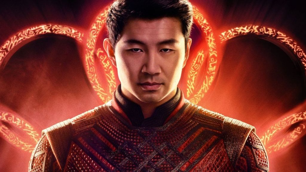 Shang-Chi with the Ten Rings behind him in the MCU.
