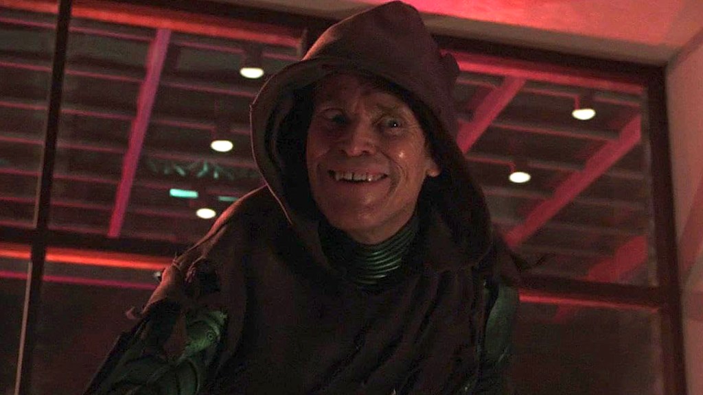 Willem Dafoe in Spider-Man: No Way Home
