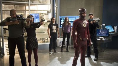 Team Flash ready to fight.