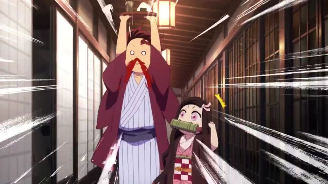 Anime Trope Nosebleed Demon Slayer
