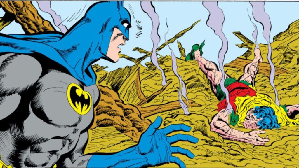 Batman finds Jason Todd dead