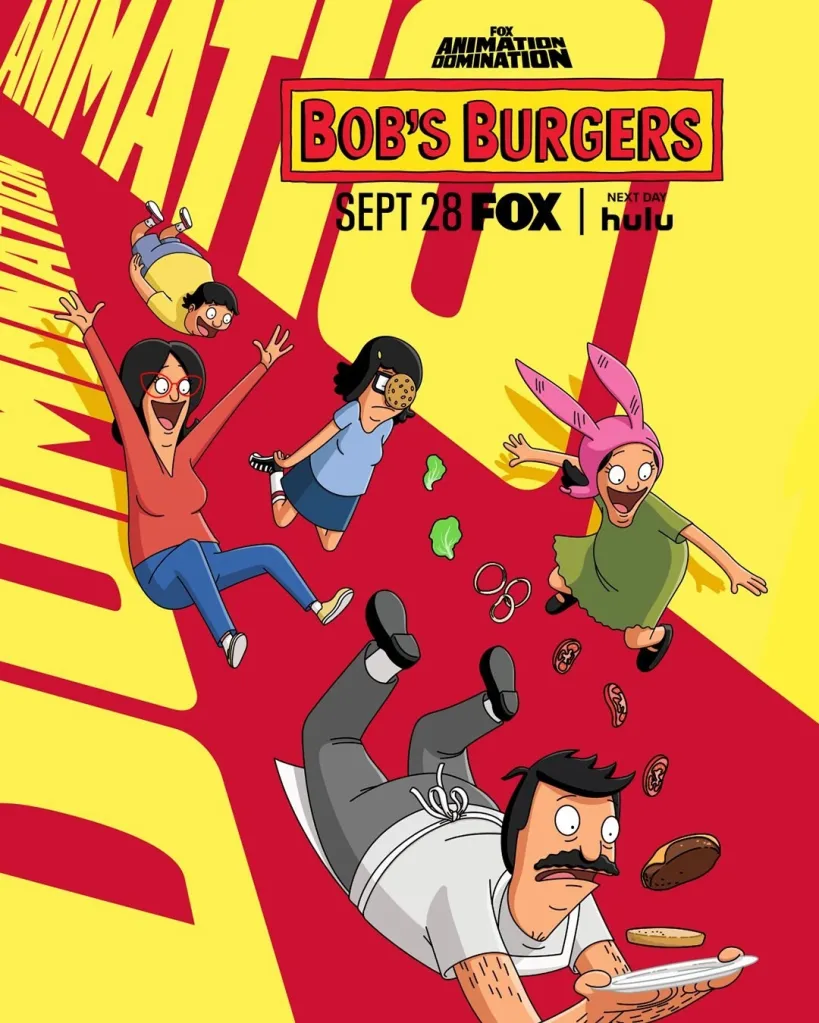Key art for Bob's Burgers Season 16
