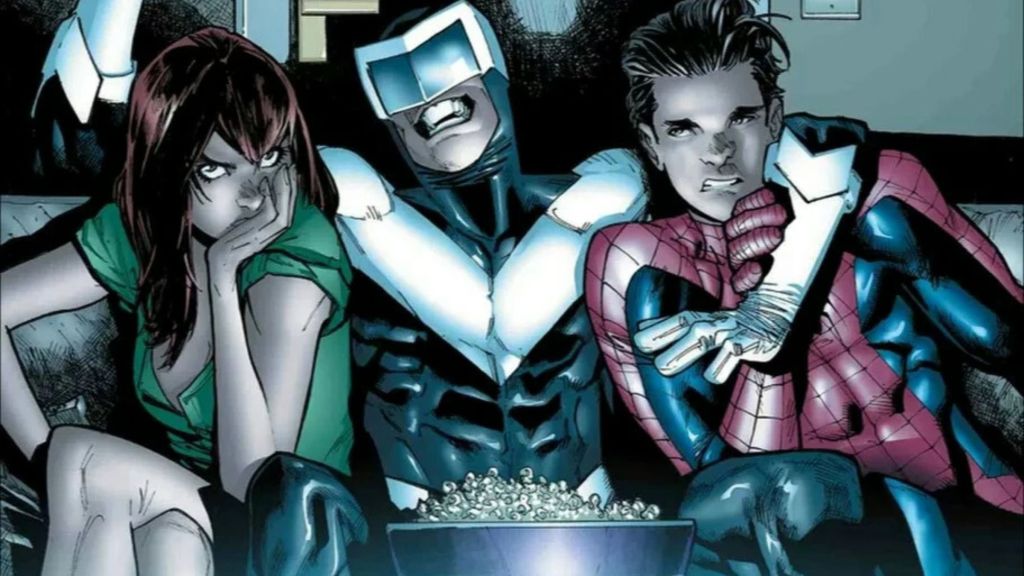 Boomerang with Spider-Man