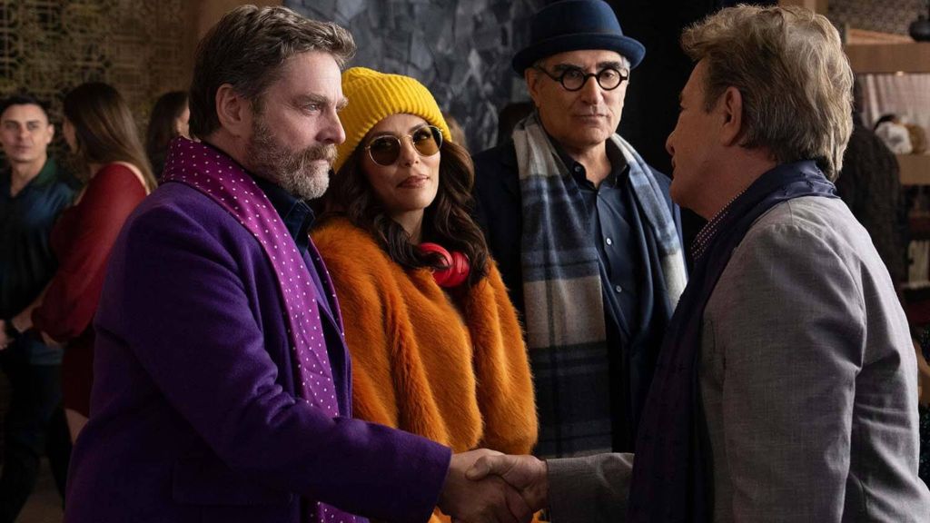 Only Murders in the Building - Zach Galifinakas, Eva Longoria, Eugene Levy, and Martin Short