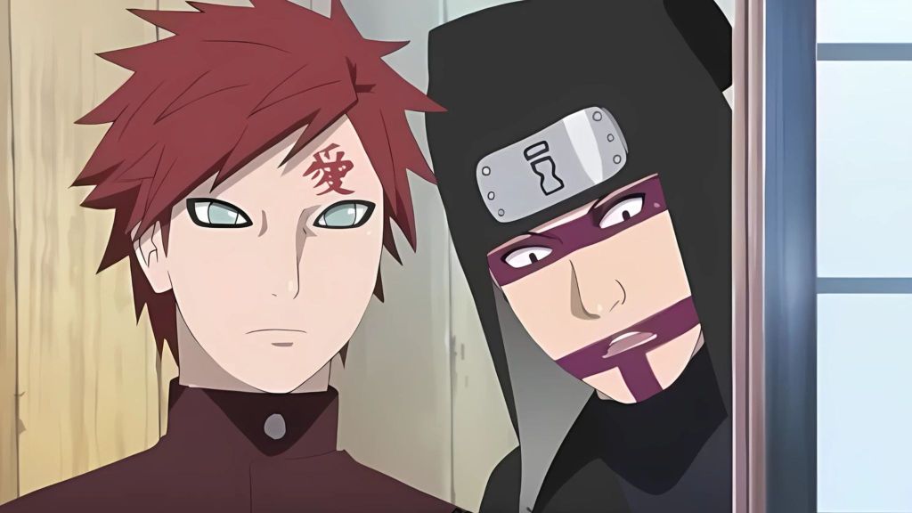 Gaara and Kankaro in Naruto Sand Siblings