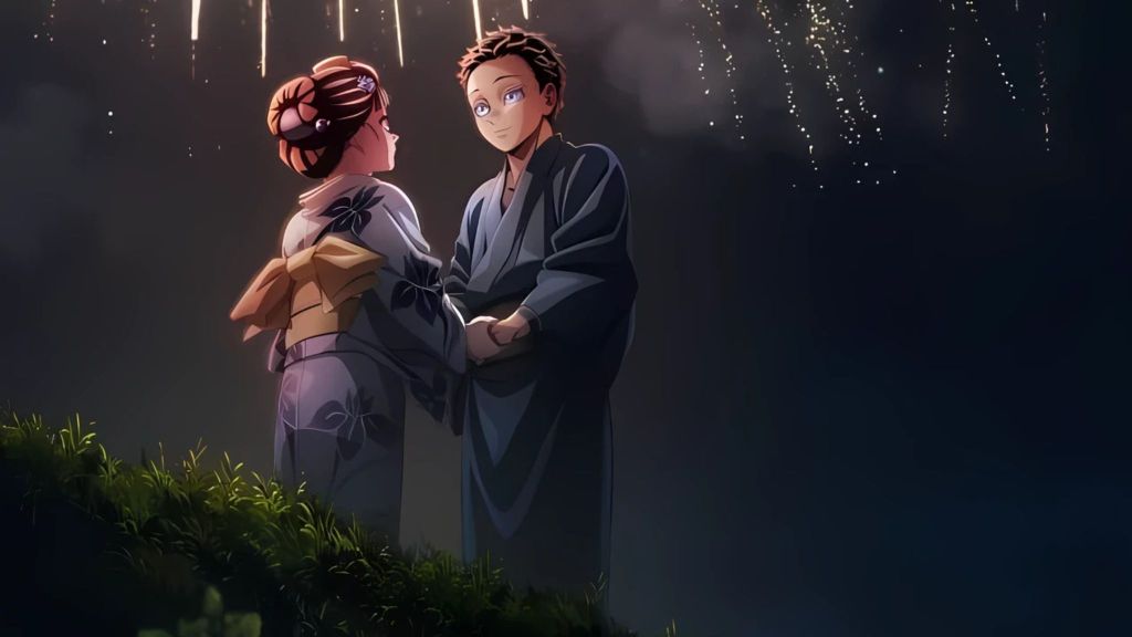 Akaza Hakuji and koyuki Demon Slayer