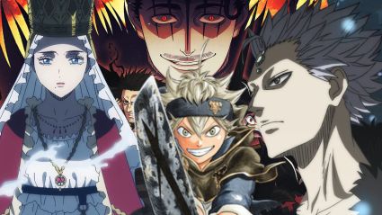 Black Clover different characters from four kingdoms