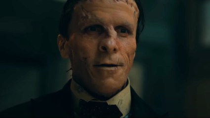 Christian Bale as Frankenstein in The Bride