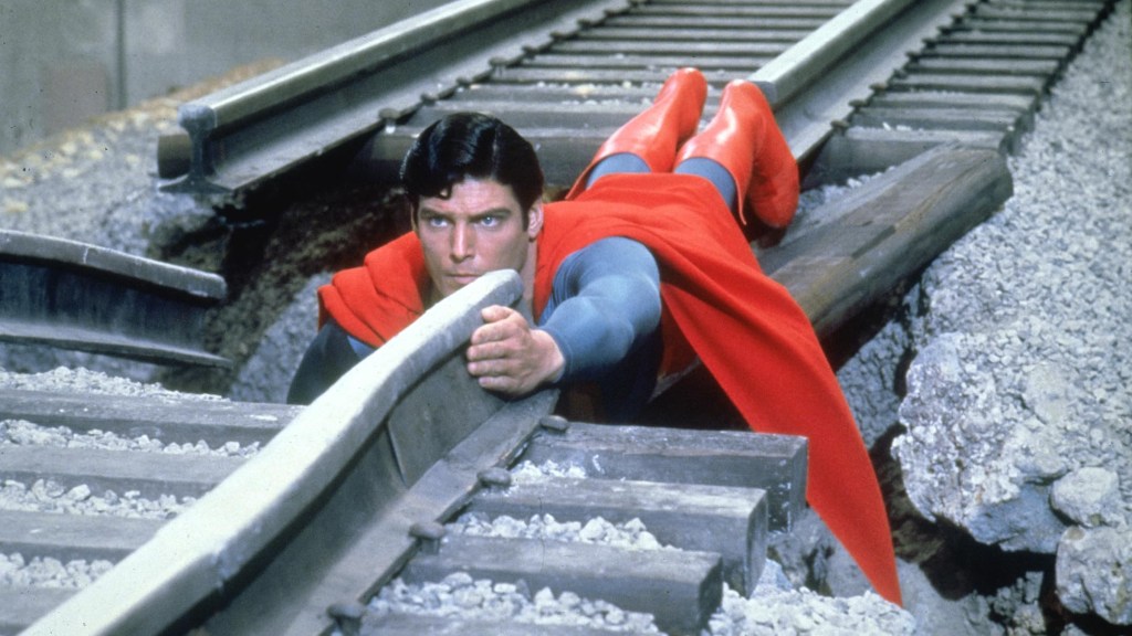 Christopher Reeve in Superman: The Movie