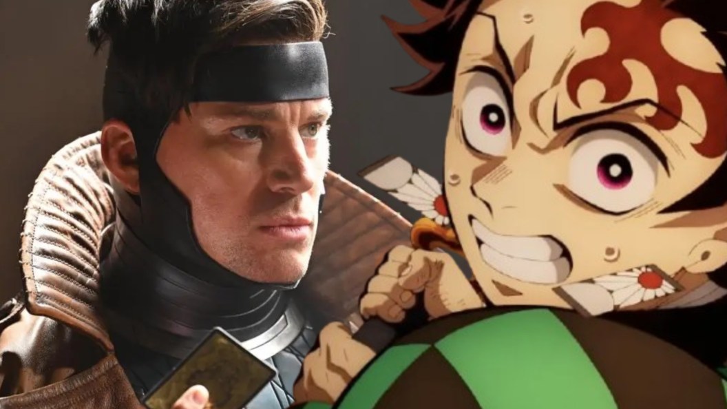 Channing Tatum as Gambit in Deadpool & Wolverine and Tanjiro from Demon Slayer