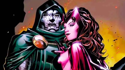 Doctor Doom and the Scarlet Witch in Marvel Comics